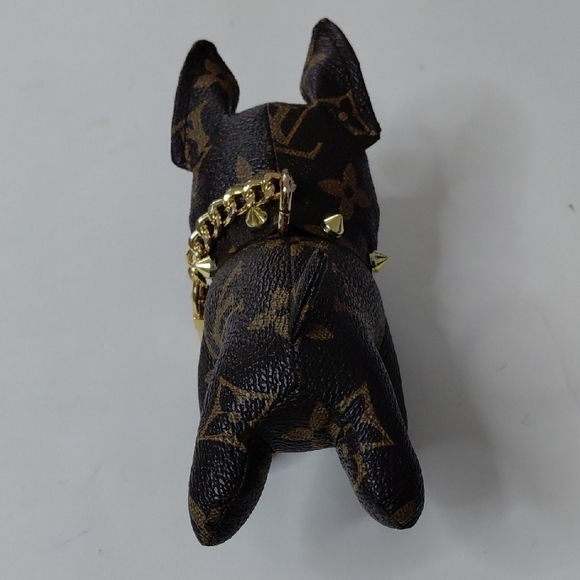 Womens Tan Key Chain Or Bag Accessory - Picture 5 of 9